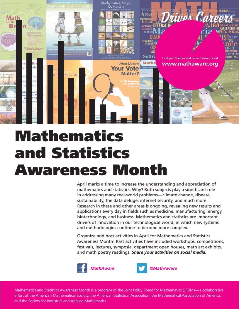 Math Awareness 2017 Poster