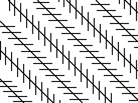 parallel lines illusion