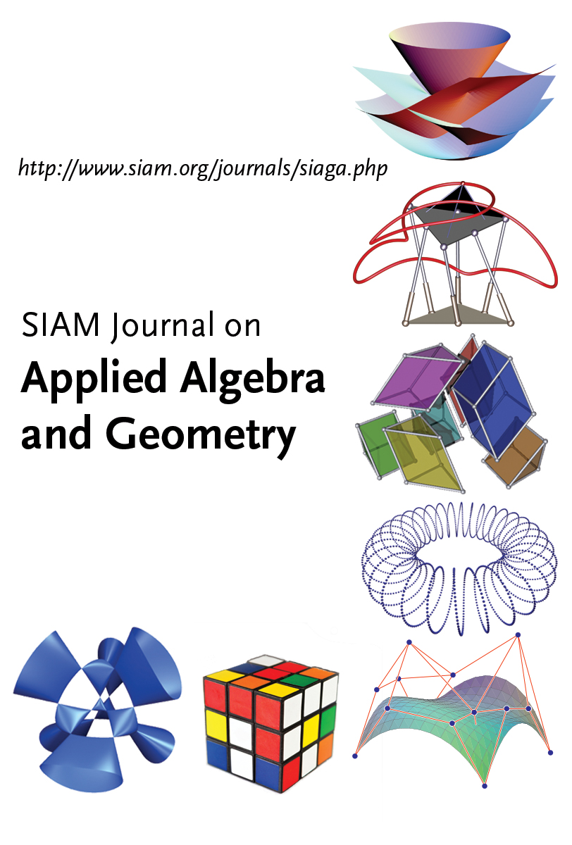 SIAM J on Applied Algebra and Geometry